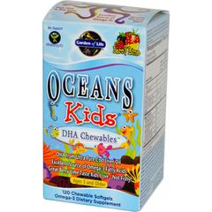 Garden of Life, Oceans Kids, DHA